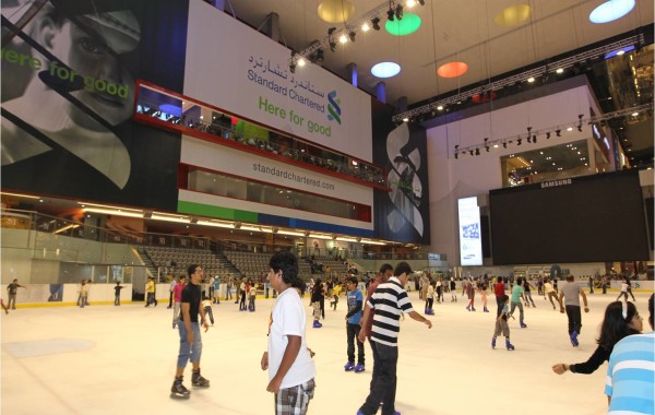 ICE RINK at the Dubai Mall