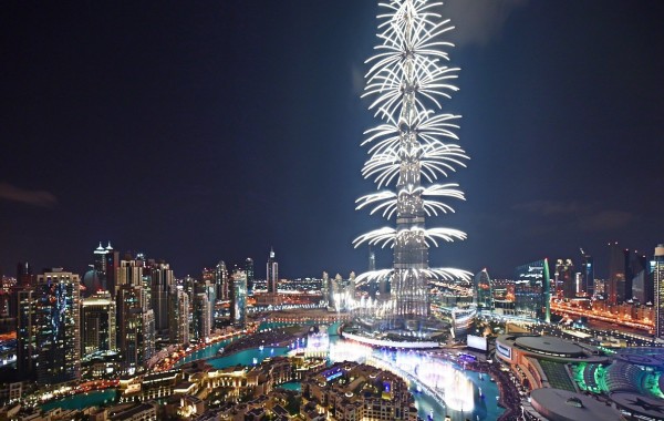 Burj Khalifa New Year’s Eve Fireworks